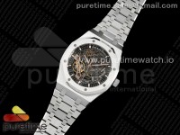 Royal Oak 41mm Openworked 15407 SS THBF 1:1 Best Edition on SS Bracelet SA3132