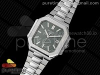 Cubitus 5821 SS PPF Best Edition Green Dial on SS Bracelet A330