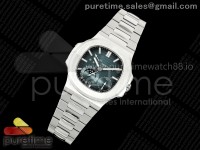 VAF Ultimate Custom Made Nautilus 5712 Blue Dial on SS Bracelet A240 Super Engraved