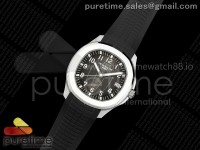 Aquanaut 5167 SS DDF 1:1 Best Edition Gray Dial on Black Rubber Strap DD324 Super Clone