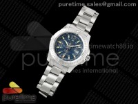 Colt Automatic 44mm SS TF 1:1 Best Edition Blue Dial on SS Bracelet A2824 V2