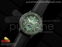 Fifty Fathoms 5054 Ceramic Case DDDF 1:1 Best Edition Green Dial on Black Nylon Strap A6654
