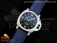PAM1157 Luminor Marina eSteel VSF 1:1 Best Edition on Blue Nylon Strap P.9010