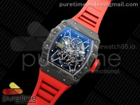 VAF Custom Made RM035-02 with Free Sprung Titanium Vaucher RMAL1 Super Clone (Black NTPT Red)