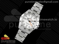 Explorer II 42mm 226570 904L SS Clean 1:1 Best Edition White Dial on Bracelet DD3285 CHS