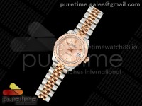 DateJust 28 SS/RG JDF 1:1 Best Edition RG Dial on SS/RG President Bracelet A2671