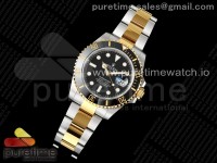 Submariner 41mm 126613 LN Black Ceramic EWEF 1:1 Best Edition on SS/YG Bracelet A3235