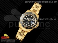 Submariner 41mm 126618 LN Black Ceramic EWEF 1:1 Best Edition on YG Bracelet A3235