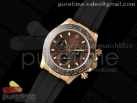 Daytona 116515 QF 1:1 Best Edition Chocolate Dial on Oysterflex Strap SH4130 V11 (Gain Weight)