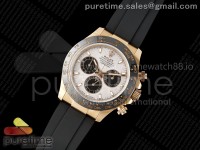 Daytona 116515 QF 1:1 Best Edition Meteorite Dial on Oysterflex Strap SH4130 V11 (Gain Weight)
