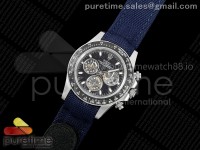 DIW Ventura Daytona ADGF Best Edition Stars Dial on Blue Nylon Strap SA4130