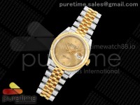 DateJust 36 SS/YG 126233 ARF 1:1 Best Edition YG Roman Dial on Jubilee Bracelet SH3235