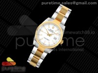 DateJust 36 SS/YG 126233 ARF 1:1 Best Edition White Stick Dial on Oyster Bracelet SH3235