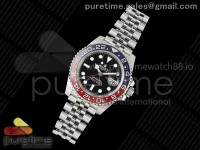 GMT-Master II 126710 BLRO 904L Steel VSF 1:1 Best Edition on Jubilee Bracelet DD3285 CHS V3
