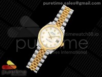DateJust 31 Ladies Fluted Bezel SS/YG THB 1:1 Best Edition White MOP Dial on Jubilee Bracelet A2236
