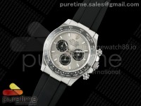 Daytona 126519 THBF 1:1 Best Edition Gray/Black Dial on Oysterflex Strap SH4131 (Weighted)