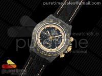 Daytona DIW N6F 1:1 Best Edition Black/YG Dial on Black Nylon Strap SA4130