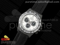 Daytona DIW Black Carbon SONIC 1:1 Best Edition Meteorite Dial on Black Nylon Strap SA4130
