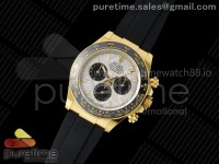 2025 Daytona 126518 APSF 1:1 Best Edition Meteorite Dial on Oysterflex Strap SH4131 (Gain Weight)