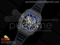 RM035-02 NTPT ZF 1:1 Best Edition Skeleton Dial on Black Rubber Strap RMAL1 Super Clone V7