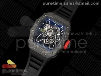 RM35-01 NTPT ZF 1:1 Best Edition Skeleton Dial on Black Rubber Strap RMUL3 Super Clone