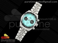 Black Bay Chrono SS BLSF 1:1 Best Edition Blue Dial on Jubilee Strap A7750
