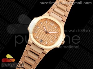 Nautilus 7118 Ladies RG MSF 1:1 Best Edition RG Dial on RG Bracelet 324CS