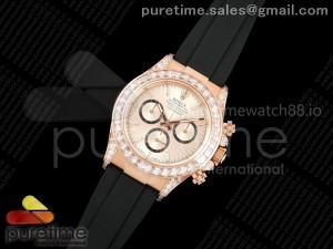 Daytona 126535tbr EWEF 1:1 Best Edition 904L Steel RG Dial on Oysterflex Strap SH4131