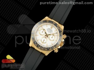 Daytona 126518 QF 1:1 Best Edition White Dial on Oysterflex Strap QF4131 V10 (Gain Weight)