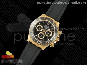 Daytona 126518 QF 1:1 Best Edition Black Dial on Oysterflex Strap QF4131 V10 (Gain Weight)