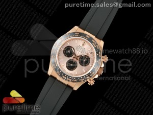 Daytona 126515 QF 1:1 Best Edition RG/Black Dial on Oysterflex Strap QF4131 V10 (Gain Weight)