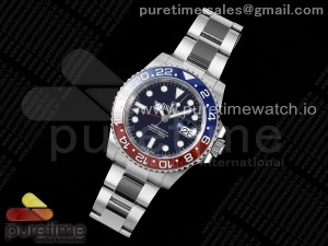 GMT-Master II 126719 BLRO Blue/Red Ceramic C+SF Best Edition Blue Dial on Bracelet VR3285 CHS