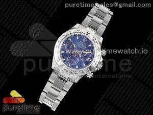 Daytona 116509 VRF 1:1 Best Edition Blue Dial on SS Bracelet A7750