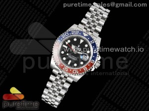 GMT-Master II 126710 BLRO Pepsi Red/Blue Ceramic 904L Steel 3EF 1:1 Best Edition SA3285 CHS