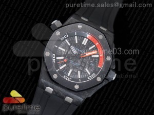 Royal Oak Offshore Diver Lite PVD Black/Orange Dial on Black Rubber Strap A3120