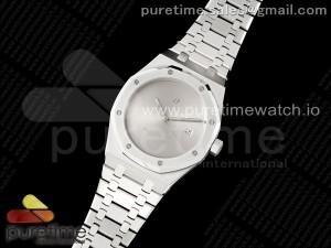 Royal Oak 41mm 1017 ALYX 9SM SS APSF Best Edition Silver Dial on SS Bracelet SA3120 Super Clone