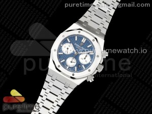 Royal Oak Chrono 26331 SS IPF 1:1 Best Edition Blue/White Dial on SS Bracelet A7750