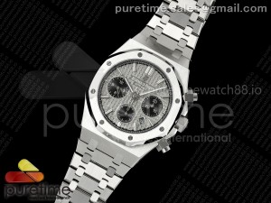 Royal Oak Chrono 26240 SS BF Best Edition Gray/Black Dial on SS Bracelet A7750