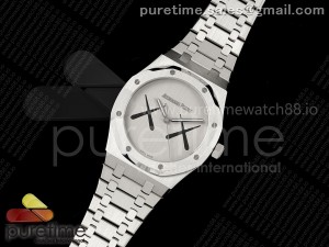 Royal Oak 41mm 15500 SS IPF 1:1 Best Edition KAWS Dial on SS Bracelet SA4302 Super Clone