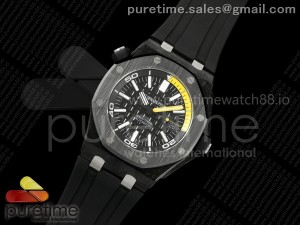 Royal Oak Offshore Diver 15706 Forged Carbon APSF 1:1 Best Edition SA3120 Super Clone