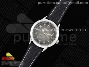 Calatrava 5226G SS HKF 1:1 Best Edition Gray Rock Dial on Black Nylon Strap 330CS