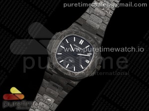 Nautilus 5711 DIW Carbon DIWF 1:1 Best Edition Black Textured Dial on Carbon Bracelet 324CS