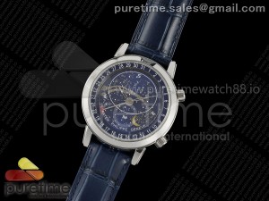 Grand Complications 6102 SS GRF Best Edition Blue Dial on Blue Leather Strap A240