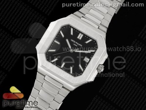Cubitus 5821 SS GRF Best Edition Black Dial on SS Bracelet A330