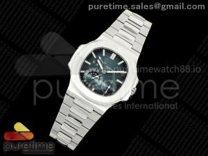 VAF Ultimate Custom Made Nautilus 5712 Blue Dial on SS Bracelet A240 Super Engraved