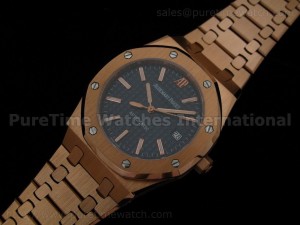 Royal Oak 39mm Jumbo RG Grey Dial