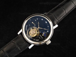 Grand Complication Tourbillon Moonphase GMT SS Black Dial