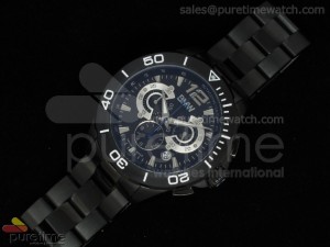 BMW Chrono PVD Black Dial on PVD Bracelet RONDA Quartz