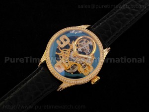 Grande Complication Skeleton Tourbillon RG Full Diamonds