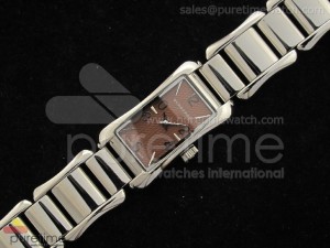 Heritage Ladies SS Brown Dial